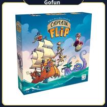 Jogo de tabuleiro Captain Flip Family Game 2-5 jogadores com mais de 8 anos