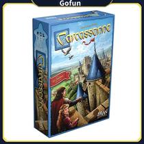 Jogo de tabuleiro Carcassonne para 2 a 5 jogadores inspirado na França medieval Jogo de tabuleiro Carcassonne para 2 a 5 jogadores inspirado na França medieval