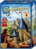 Jogo de tabuleiro Carcassonne Strategy - Colocação de azulejos de 2 a 5 jogadores Jogo de tabuleiro Carcassonne Strategy - Colocação de azulejos de 2 a 5 jogadores