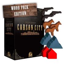 Jogo De Tabuleiro Carson City Deluxe Ed Woodpack Edition Versão Definitiva Do Faroeste Board Pt Br