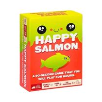 Jogo de tabuleiro Cartões de jogo de reunião familiar Happy Salmon (versão em inglês)
