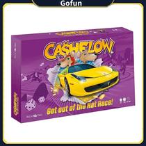 Jogo de tabuleiro CASHFLOW Rich Dad Investing para famílias de 2 a 6 jogadores Jogo de tabuleiro CASHFLOW Rich Dad Investing para famílias de 2 a 6 jogadores