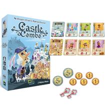Jogo De Tabuleiro Castle Combo Recrute Os Aldeões Para Montar O Castelo Board Game Grok