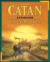 Jogo de tabuleiro Catan Expansion Cities & Knights Strategy 3-4 jogadores