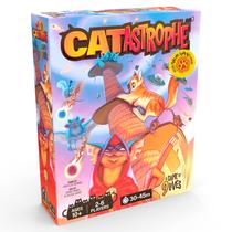 Jogo de tabuleiro Catastrophe Um jogo de 9 vidas com expansão Paws Out