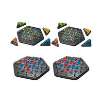 Jogo De Tabuleiro Clássico Para Crianças, Quebra-Cabeça Em Cadeia, Xadrez Triangular, Jogo Educativo