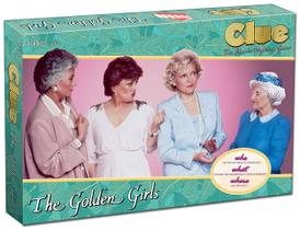 Jogo de tabuleiro Clue The Golden Girls, programa de TV com tema USAPOLY - USAOPOLY