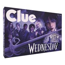 Jogo de tabuleiro CLUE: Wednesday Netflix Original Series 8+ Years - USAOPOLY