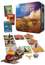 Jogo de tabuleiro cooperativo de estratégia para sobrevivência no deserto de cores variadas - 5' - Gamewright