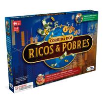 Jogo De Tabuleiro Corrida Dos Ricos & Pobres Jogo De Tabuleiro Corrida Dos Ricos & Pobres