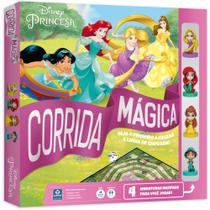 Jogo de Tabuleiro Corrida Mágica Princesas Copag com Dado e Tabuleiro Jogo de Tabuleiro Corrida Mágica Princesas Copag com Dado e Tabuleiro