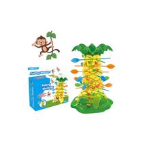 Jogo de tabuleiro Crazy Monkeys Mini Kids Toy com palmeira de 14 cm