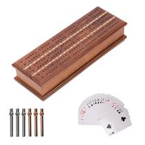 Jogo de tabuleiro Cribbage GSE Games & Sports Expert com cartas e pinos