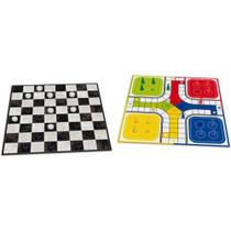 Jogo de Tabuleiro Dama e Ludo (7896200710596)