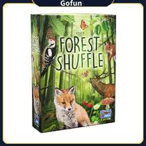 Jogo de tabuleiro de cartas Forest Shuffle New Edition Family Party Jogo de tabuleiro de cartas Forest Shuffle New Edition Family Party