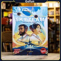 Jogo de tabuleiro de cartas Sky Team pouse seu avião com segurança Jogo de tabuleiro de cartas Sky Team pouse seu avião com segurança