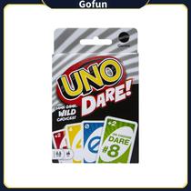Jogo de tabuleiro de cartas UNO Dare for Family Party Game