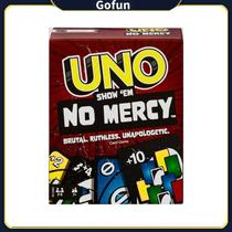 Jogo de tabuleiro de cartas UNO Show 'em No Mercy Edition Family 7+