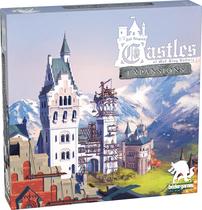 Jogo de tabuleiro de estratégia Bezier Games Castles of Mad King Ludwig Jogo de tabuleiro de estratégia Bezier Games Castles of Mad King Ludwig