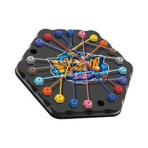 Jogo De Tabuleiro De Lógica Para Crianças: Quebra-Cabeça De Nós De Corda Com Linhas Coloridas E