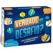 Jogo de Tabuleiro de Mesa Verdade ou Desafio Divertido Jogo de Tabuleiro de Mesa Verdade ou Desafio Divertido