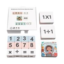 Jogo De Tabuleiro De Números De Madeira Montessori Infantil Para Correspondência Cognitiva E