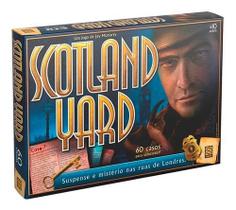 Jogo De Tabuleiro Detetive Scotland Yard 60 Casos Grow