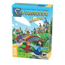 Jogo de tabuleiro devir - carcassonne junior