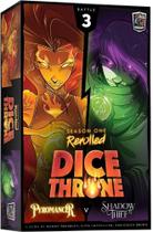 Jogo de Tabuleiro Dice Throne S1 Relolled Box 3: Pyromancer vs. Shadow Thief
