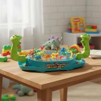 Jogo De Tabuleiro Dinossauro Game Desafio Divertido Combate