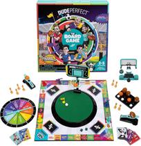 Jogo de tabuleiro Dude Perfect com complemento de futebol para 2 a 5 jogadores a partir de 4 anos Jogo de tabuleiro Dude Perfect com complemento de futebol para 2 a 5 jogadores a partir de 4 anos