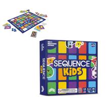 Jogo de Tabuleiro e Cartas Sequence Kids Família Copag Jogo de Tabuleiro e Cartas Sequence Kids Família Copag