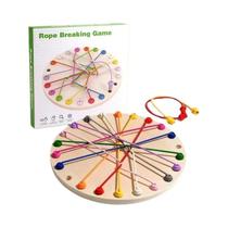 Jogo De Tabuleiro Educacional De Quebra-Cabeça Estratégico Para Desembaraçar Nós De Cordas Para Jogo De Tabuleiro Educacional De Quebra-Cabeça Estratégico Para Desembaraçar Nós De Cordas Para
