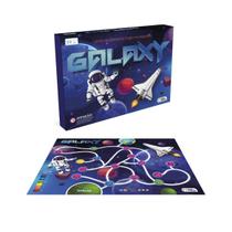 Jogo de Tabuleiro Educativo Astronauta Espaço Galaxy Planeta