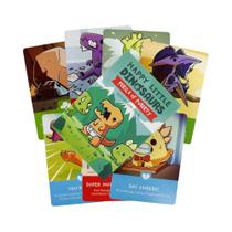 Jogo De Tabuleiro Estratégico Dinossauro Unicórnio: Xadrez E Cartas De Dinossauros Felizes