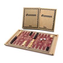 Jogo de Tabuleiro Estratégico Gammon Brinquedos Educativos Egito Suméria Mitra 6 anos