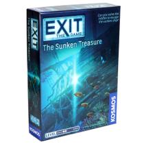 Jogo de tabuleiro EXIT: The Sunken Treasure - Escape Room para 1-4 jogadores Jogo de tabuleiro EXIT: The Sunken Treasure - Escape Room para 1-4 jogadores