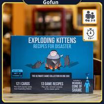 Jogo de tabuleiro Exploding Kittens Recipes For Disaster