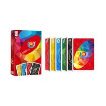 Jogo De Tabuleiro Familiar NOITE DE JOGOS! UM FLIP! 112 Cartas De Baralho Presente Para Crianças E