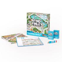 Jogo de Tabuleiro Fat Brain Toys Find Finley Dedução Idades 8-12
