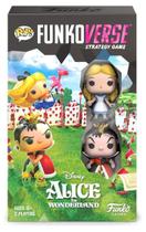 Jogo de Tabuleiro Funkoverse Alice no País das Maravilhas - Pacote com 2 Unidades Jogo de Tabuleiro Funkoverse Alice no País das Maravilhas - Pacote com 2 Unidades