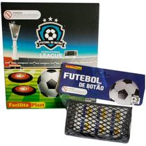 Jogo de Tabuleiro Futebol de Botão 2 Times Sortidos Caixa Clássico Atacado International League