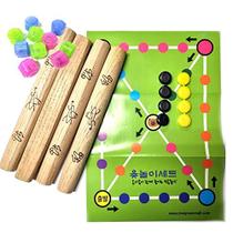 Jogo de tabuleiro GASHINA Yutnori Yunnori com Gonggi, conjunto de 10 unidades