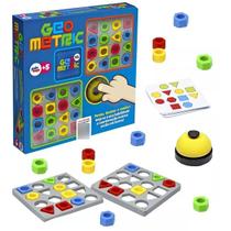 Jogo de Tabuleiro Geometric Brincar em Familia Educativo