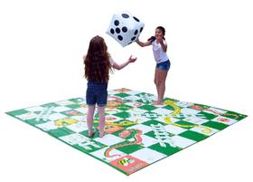 Jogo de Tabuleiro Gigante Snakes & Ladders para Jardim