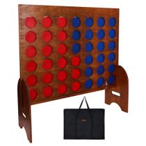 Jogo de tabuleiro GOTHINK 3-Ft Giant 4 in a Row Outdoor Set