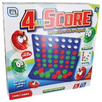 Jogo de tabuleiro Grafix 4 To Score com Flippable Board +5 anos Jogo de tabuleiro Grafix 4 To Score com Flippable Board +5 anos