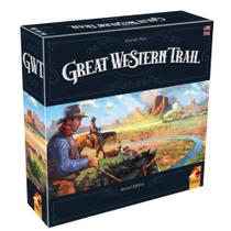 Jogo de tabuleiro Great Western Trail 2ª edição 12 anos ou mais