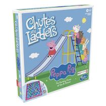 Jogo de Tabuleiro Hasbro Gaming Chutes and Ladders Peppa Pig Kids 3+ Jogo de Tabuleiro Hasbro Gaming Chutes and Ladders Peppa Pig Kids 3+