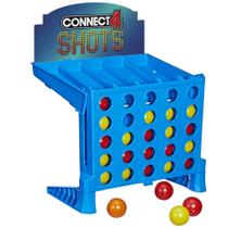 Jogo de tabuleiro Hasbro Gaming Connect 4 Shots Kids a partir de 8 anos